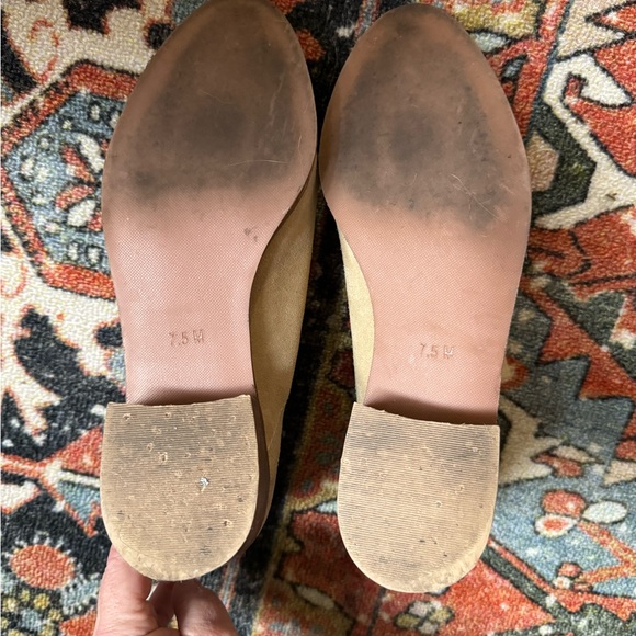 Nude Suede Ankle Boots - Picture 7 of 7